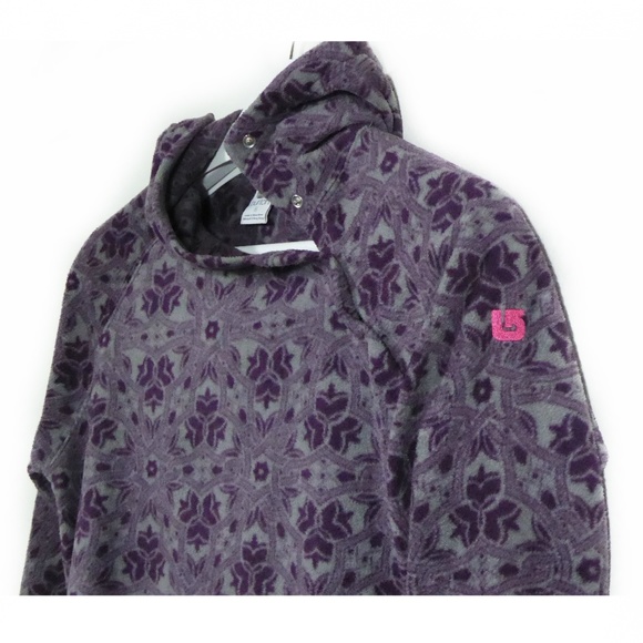 Burton Sweaters - Burton Medallion Print Layering Fleece Layer Boho